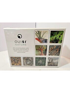 Ouisi Nature Visual Connection 210 Connecting Photo Cards New Factory Sealed